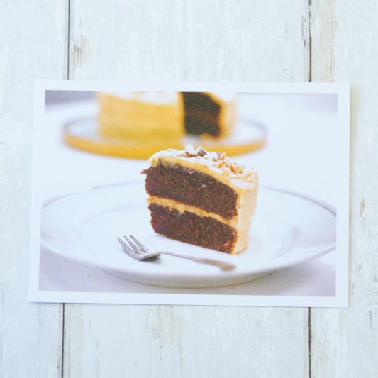 Chocolate Cake Recipe Card