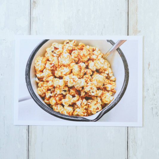 Popcorn Recipe Card